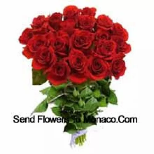 Bunch Of 25 Red Roses