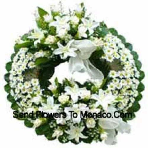 Mixed Flower Wreath