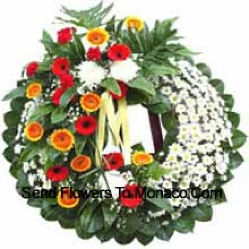 Mixed Flower Wreath