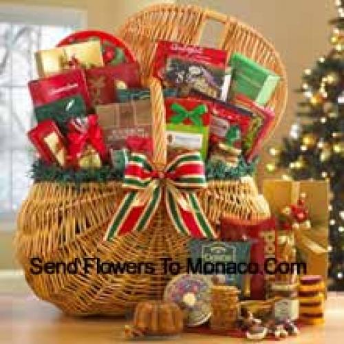 Tasty Gift Basket of Snacks